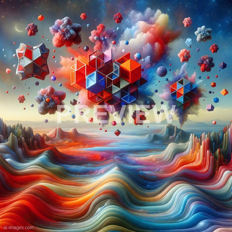 13426 - explosion-of-emotion-interlocking-3d-geometric-shapes_250705085823_00001